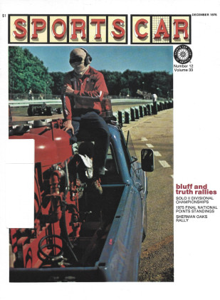 SPORTS CAR 1975 DEC - SOLO II DIVISIONAL '75 FINAL NAT STANDINGS, SHERMAN OAKS